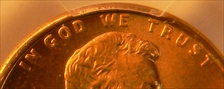 1995 1C Doubled Die Obverse MS66RD