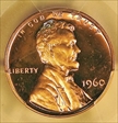 1960 1C Large Date PR64CAM