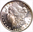 1891 $1 MS62