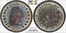 1795 $1 Flowing Hair, BB-18 MS66
