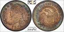 1821 10C JR-2 Large Date MS66