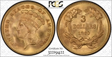 1860 $3 MS67+