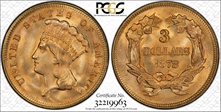1878 $3 MS66