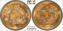 1879 $3 MS66+