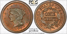 1847 1C N-27 MS66BN