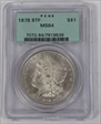 1878 8TF $1 MS64