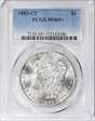 1883-CC $1 MS65+ 