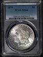 1879 $1 MS64