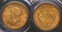 1853 G$1 MS63