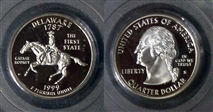 1999-S 25C Delaware PR69DCAM