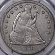 1873 $1 Seated VF35