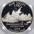 1999-S 25C New Jersey Silver PR69DCAM