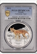 2011 $1 Tasmanian Tiger PR70DCAM