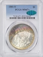 1881-S $1 MS67+