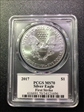 2017 $1 Silver Eagle First Strike MS70