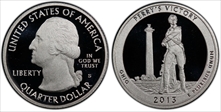 2013-S 25C Perry's Memorial NP-Silver PR70DCAM