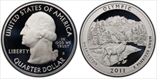 2011-S 25C Olympic NP - Silver PR70DCAM