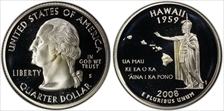 2008-S 25C Hawaii Silver PR70DCAM