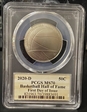 2020-D 50C Basketball Hall of Fame First Day of Issue MS70