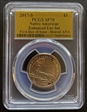 2017-S $1 Sequoyah Enhanced Unc Set FDI Denver ANA SP70