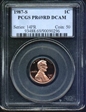 1987-S 1C PR69DCAM