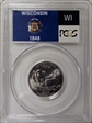 2004-D 25C Wisconsin MS68