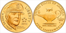 2013-P $5 5 Star Generals MacArthur - First Strike MS69