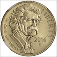 2016-W $5 Mark Twain First Strike Mark Twain Label MS69