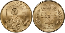 1991-95-W $5 World War II MS69