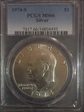 1974-S $1 Silver MS66