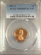 1987-S 1C PR69DCAM