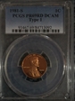 1981-S 1C Type 1 PR69DCAM