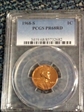 1968-S 1C PR68RD