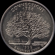 1999-D 25C Connecticut MS66