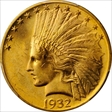 1932 $10 MS64+