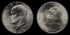 1976-S $1 Silver MS67