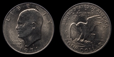 1971-D $1 MS66