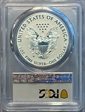 2019-W $1 Silver Eagle Enhanced Rev PR Pride of Two Nations, U.S. Set First Day of Issue PR70
