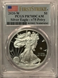 2020-W  $1 Silver Eagle - v75 Privy First Strike PR70DCAM