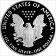 2020-W  $1 Silver Eagle - v75 Privy First Strike PR70DCAM