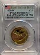 2020-W $25 End of World War II 75th Anniv.  First Day of Issue PR70DCAM
