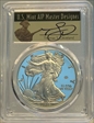 2020-W  $1 Silver Eagle - v75 Privy First Day of Issue Minuteman PR70DCAM