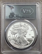 2020-W  $1 Silver Eagle - v75 Privy First Strike PR70DCAM