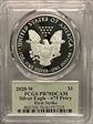 2020-W  $1 Silver Eagle - v75 Privy First Strike Minuteman PR70DCAM