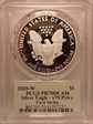 2020-W  $1 Silver Eagle - v75 Privy First Strike Minuteman PR70DCAM