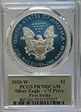 2020-W  $1 Silver Eagle - v75 Privy First Strike Minuteman PR70DCAM