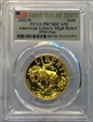 2021-W $100 American Liberty High Relief .9999 Fine First Day of Issue PR70DCAM