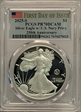 2025-S $1 Silver Eagle w/ U.S. Navy Privy 250th Anniversary First Day of Issue PR70DCAM
