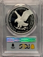 2025-S $1 Silver Eagle w/ U.S. Navy Privy 250th Anniversary First Day of Issue PR70DCAM