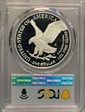 2025-S $1 Silver Eagle w/ U.S. Navy Privy 250th Anniversary First Day of Issue PR70DCAM